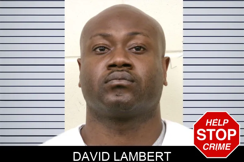 David Lambert mugshot