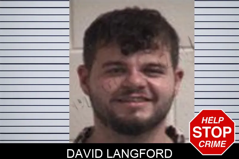 David Langford mugshot