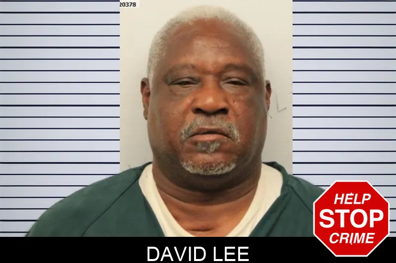 David Lee mugshot