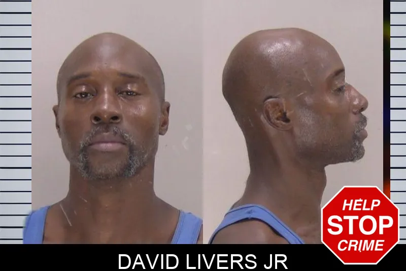 David Livers Jr mugshot