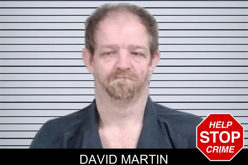 David Martin mugshot