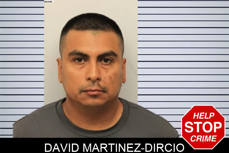 David Martinez-Dircio mugshot