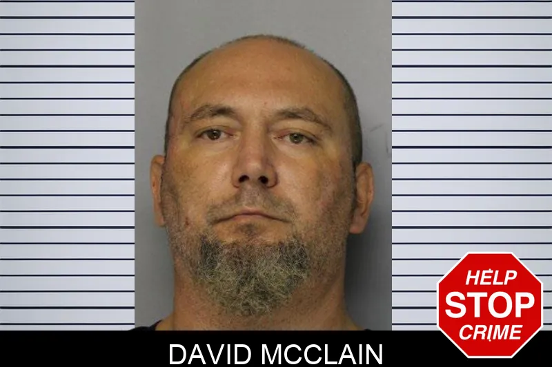 David McClain mugshot