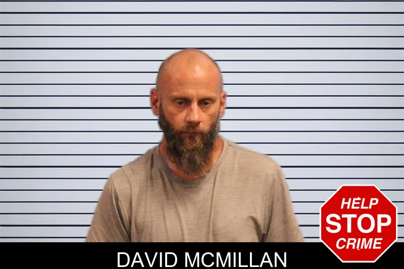 David McMillan mugshot