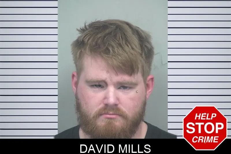 David Mills mugshot