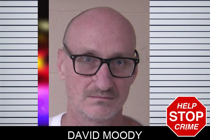 David Moody mugshot