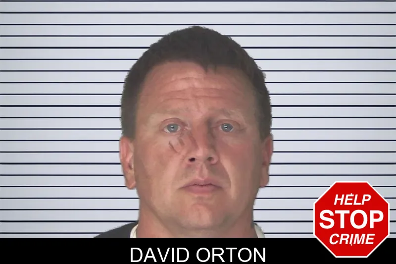 David Orton mugshot