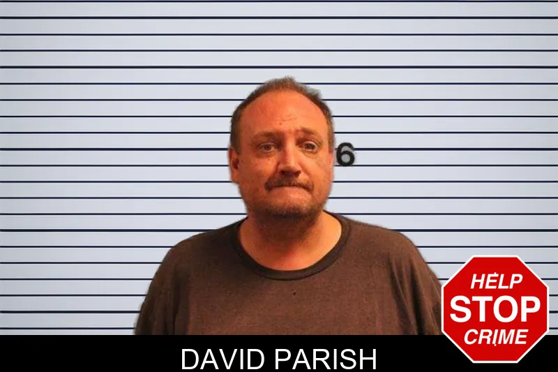 David Parish mugshot