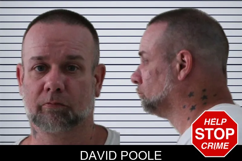 David Poole mugshot