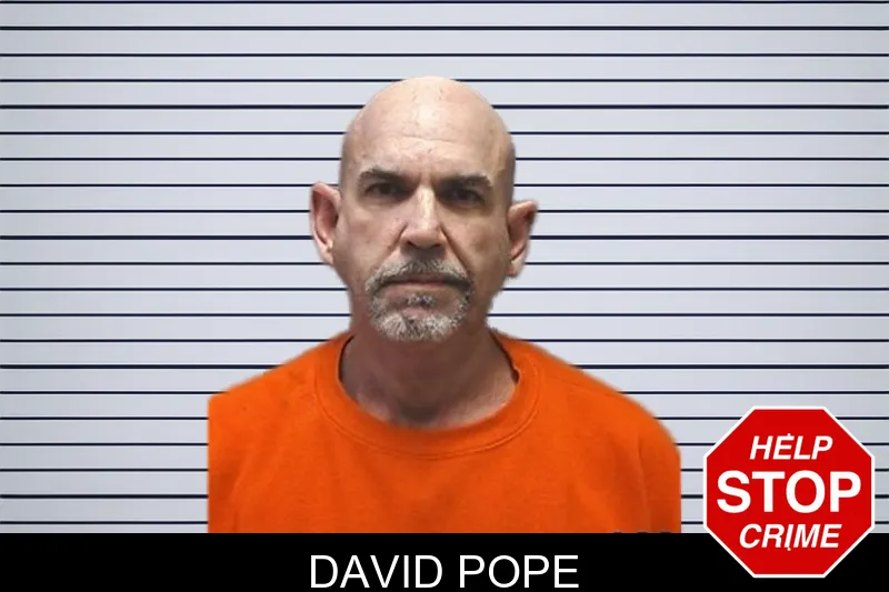 David Pope mugshot