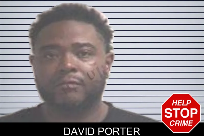 David Porter mugshot