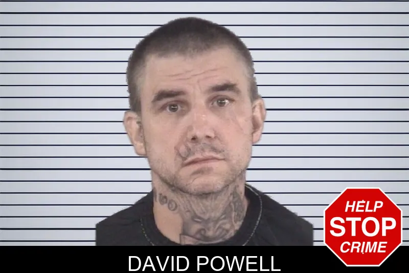 David Powell mugshot