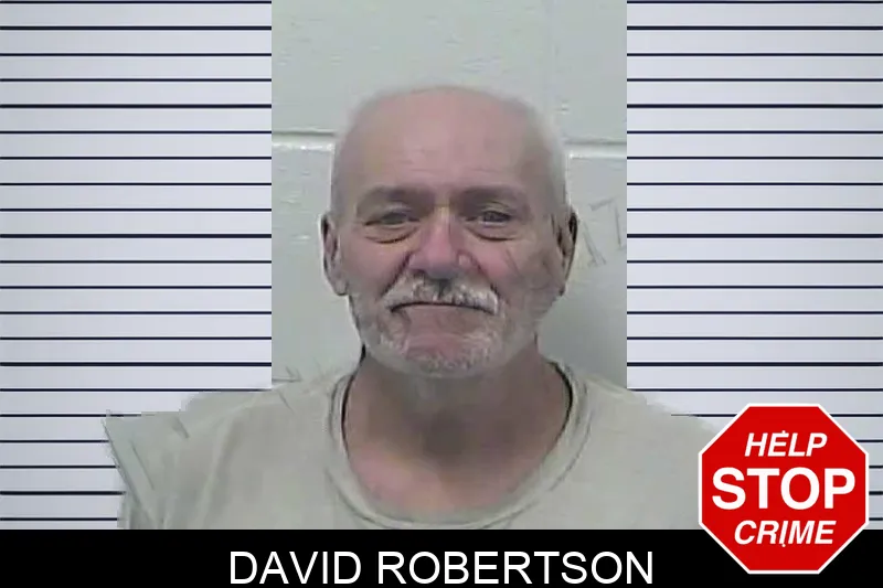 David Robertson mugshot