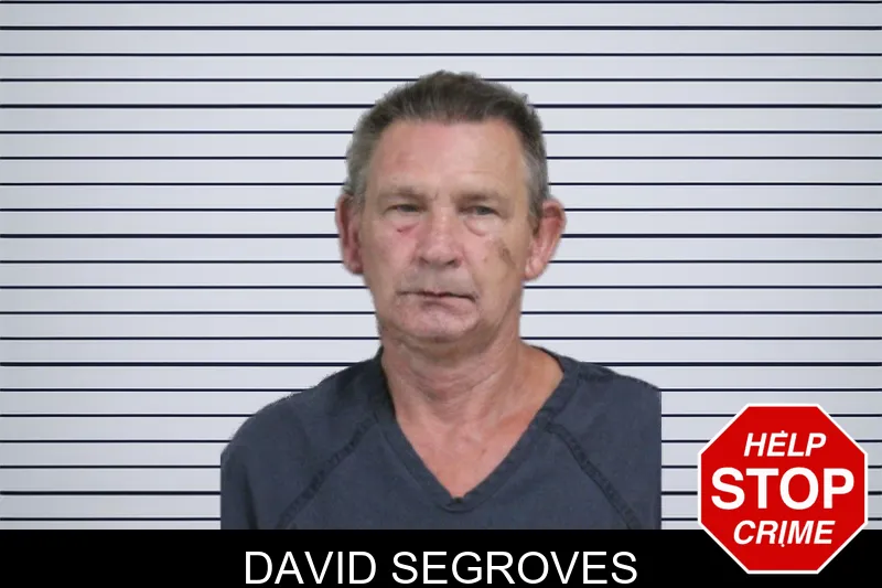 David Segroves mugshot