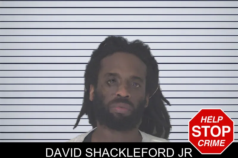 David Shackleford Jr mugshot