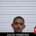 David Simmons mugshot