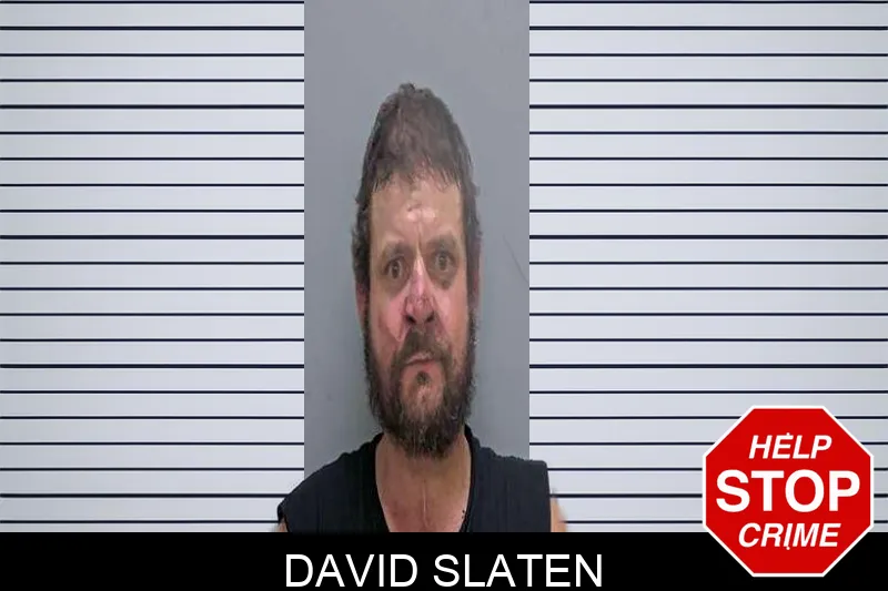 David Slaten mugshot
