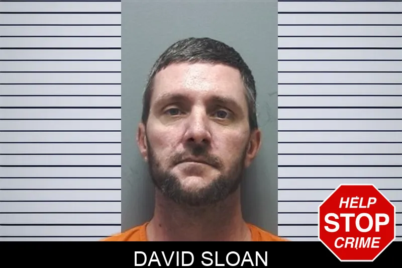 David Sloan mugshot