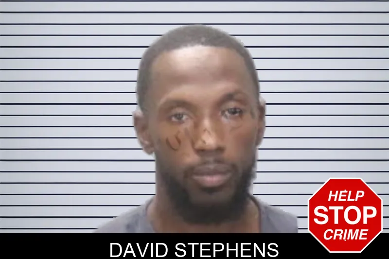 David Stephens mugshot
