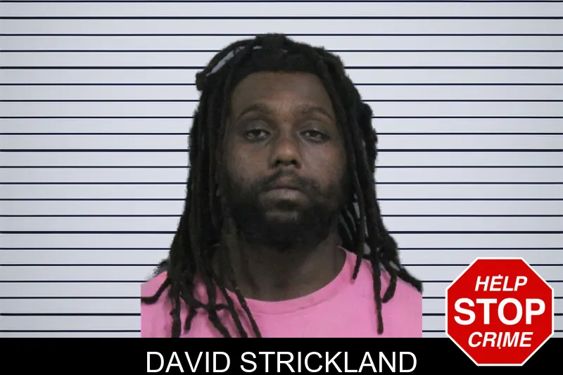 David Strickland mugshot