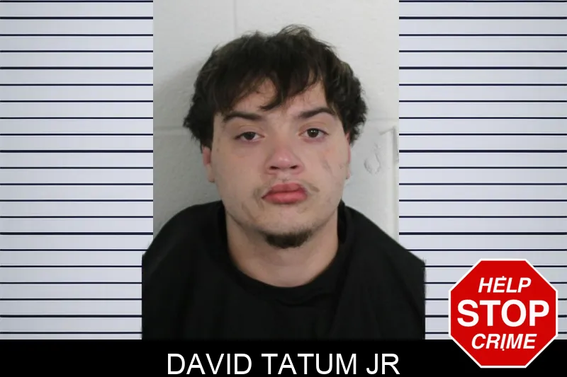 David Tatum Jr mugshot