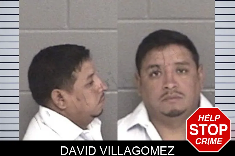 David Villagomez mugshot