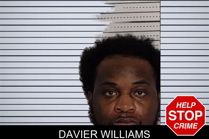 Davier Williams mugshot