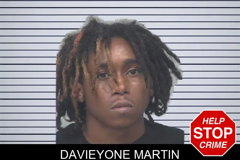 Davieyone Martin mugshot