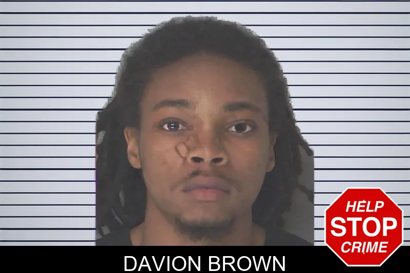 Davion Brown mugshot