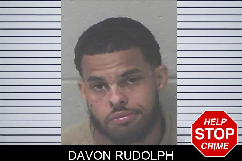 Davon Rudolph mugshot