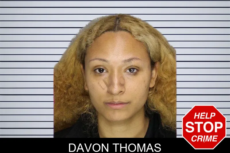 Davon Thomas mugshot