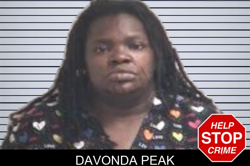 Davonda Peak mugshot