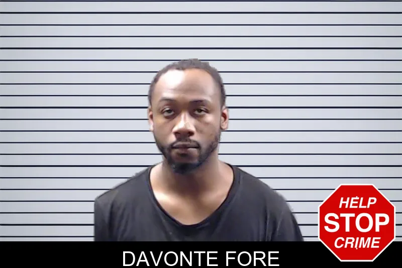 Davonte Fore mugshot