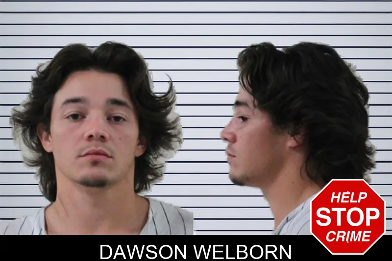 Dawson Welborn mugshot