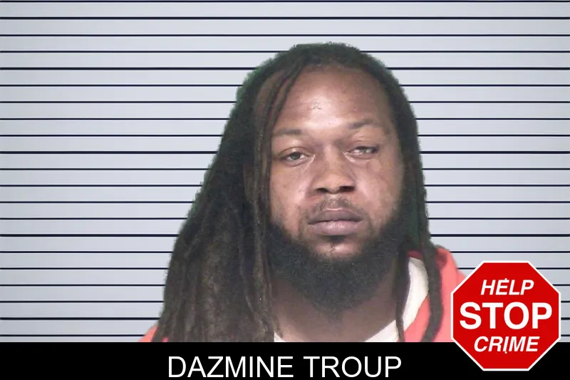 Dazmine Troup mugshot