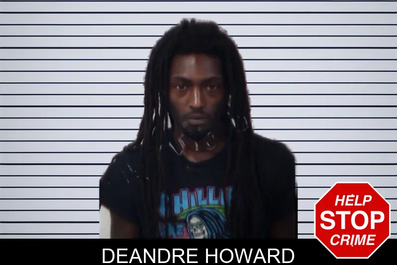 Deandre Howard mugshot