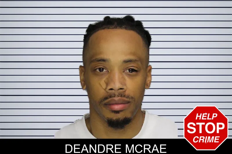 Deandre McRae mugshot