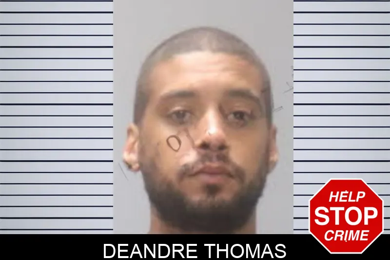 Deandre Thomas mugshot