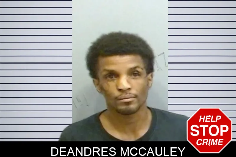 Deandres McCauley mugshot