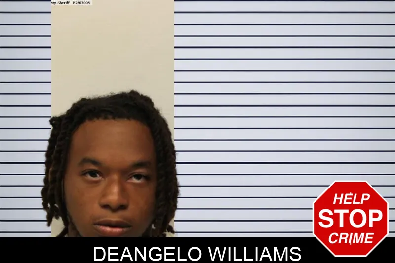 Deangelo Williams mugshot