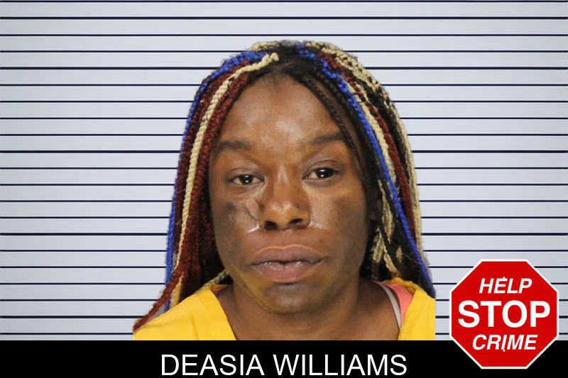 Deasia Williams mugshot
