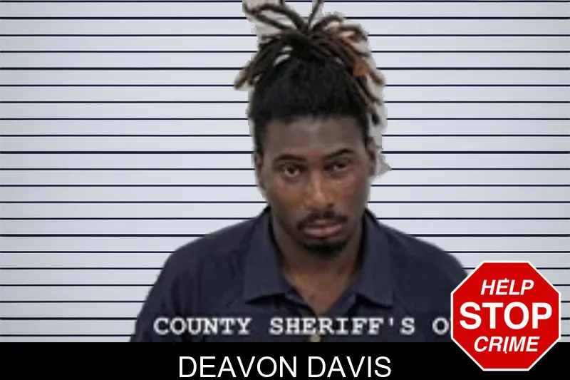Deavon Davis mugshot