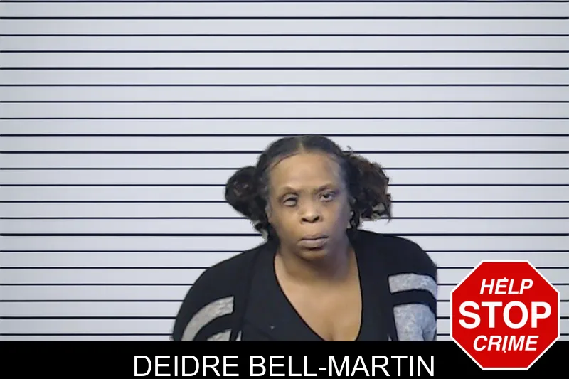 Deidre Bell-Martin mugshot