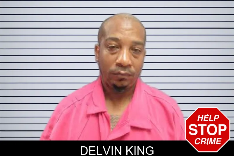 Delvin King mugshot