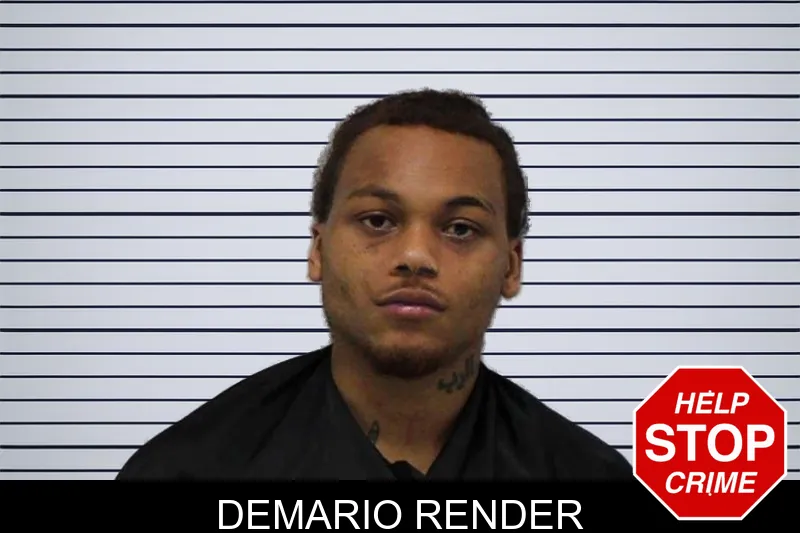 Demario Render mugshot
