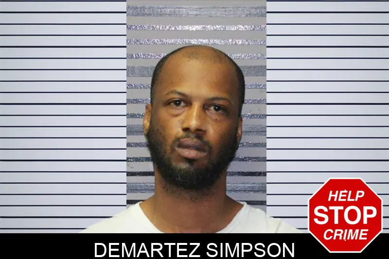 Demartez Simpson mugshot