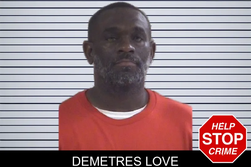 Demetres Love mugshot