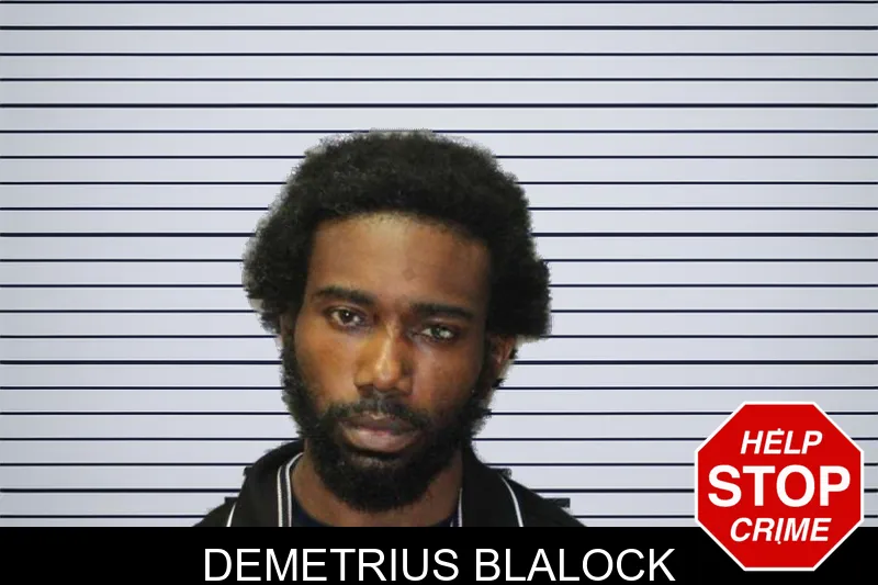 Demetrius Blalock mugshot