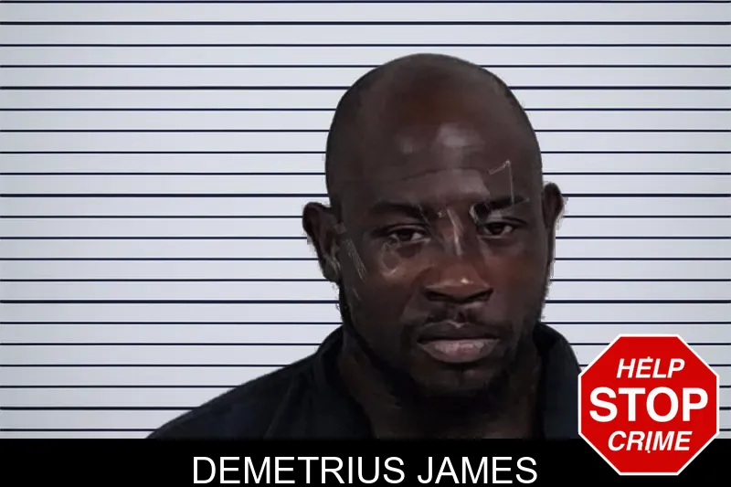 Demetrius James mugshot