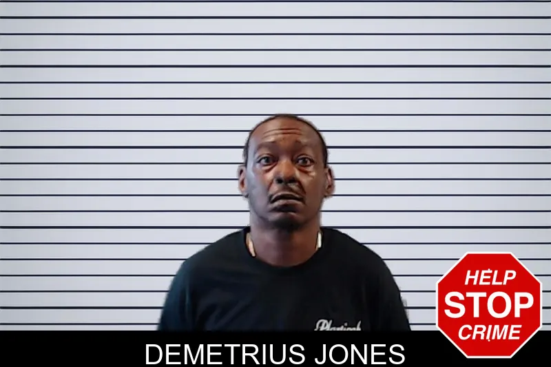 Demetrius Jones mugshot
